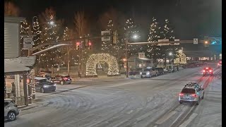 Preview of stream Unique elk antler arch in Jackson Hole, Wyoming